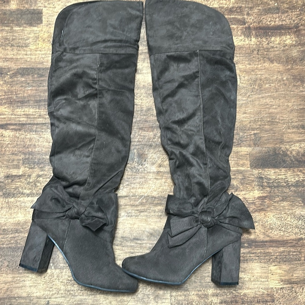 Not Rated boots Totoro Slouch over  the knee boot
